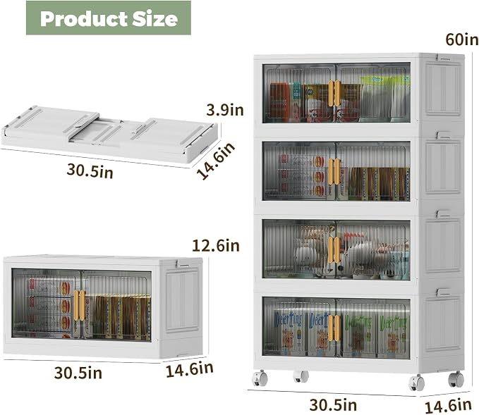 100Gal Stackable Plastic Storage Bins - Image 3