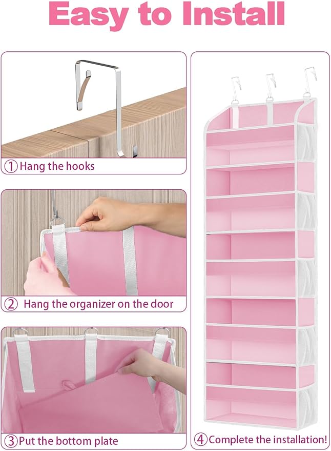 2 Pack Over The Door Storage Organizer - Image 7