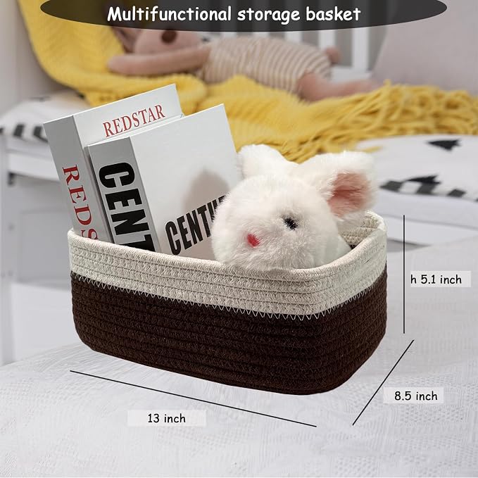 COMFY-HOMI 13" x 8.5" x 5.1"Storage Baskets - Image 4