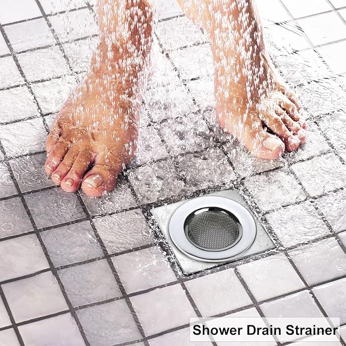 1.50" Bathtub Strainers, Bathroom Sink Strainers, Shower Drain Hair Catcher - Image 6