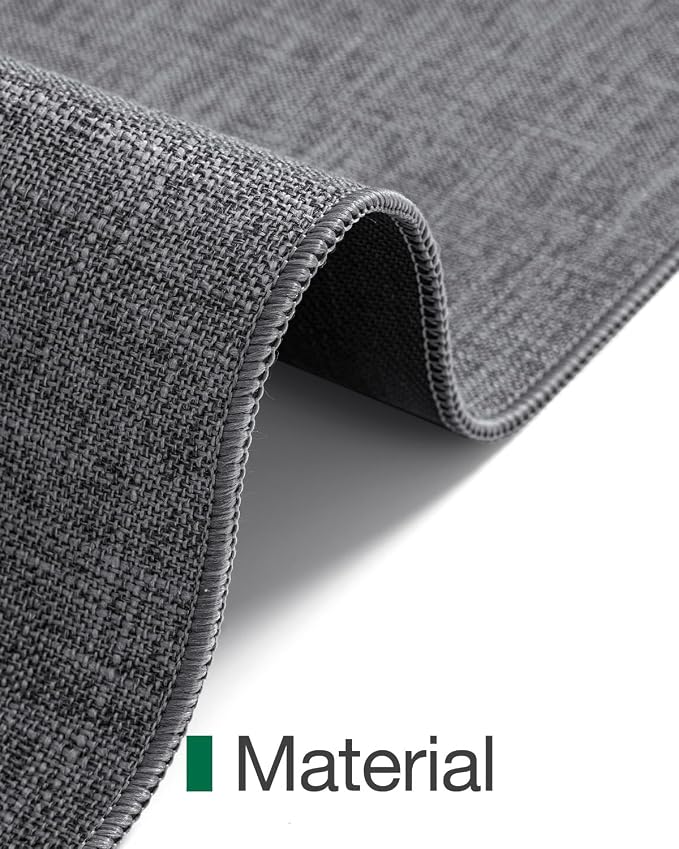 LUMI Indoor Door Mat 36"x59", Ultra Thin Low Profile Non-Slip Doormat - Image 6