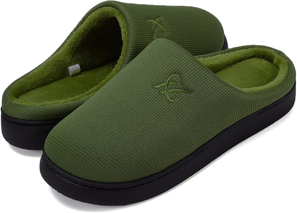 Memory Foam Slippers for Women's and Men's Casual House Shoes by landeer