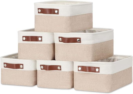 DULLEMELO Small Storage Bins, Storage Baskets by DULLEMELO