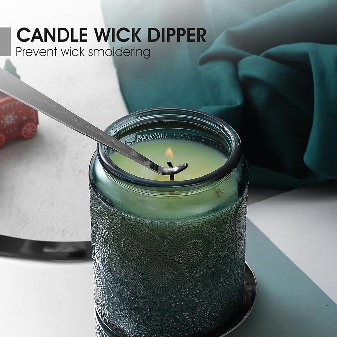 PATOISE 4 in 1 Candle Accessory Set, Candle Wick Trimmer Cutter, Candle Snuffer - Image 5