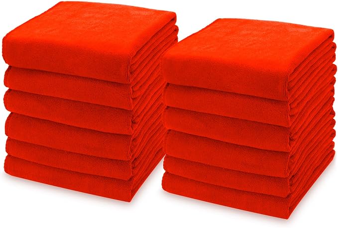 kimteny 13x28 Inches Kitchen Cloth Dish Towels, 400 GSM Premium Dishcloths by kimteny