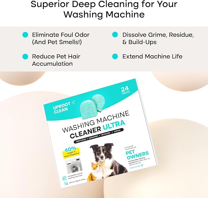 Uproot Clean Washing Machine Cleaner Tablets Ultra - Image 3