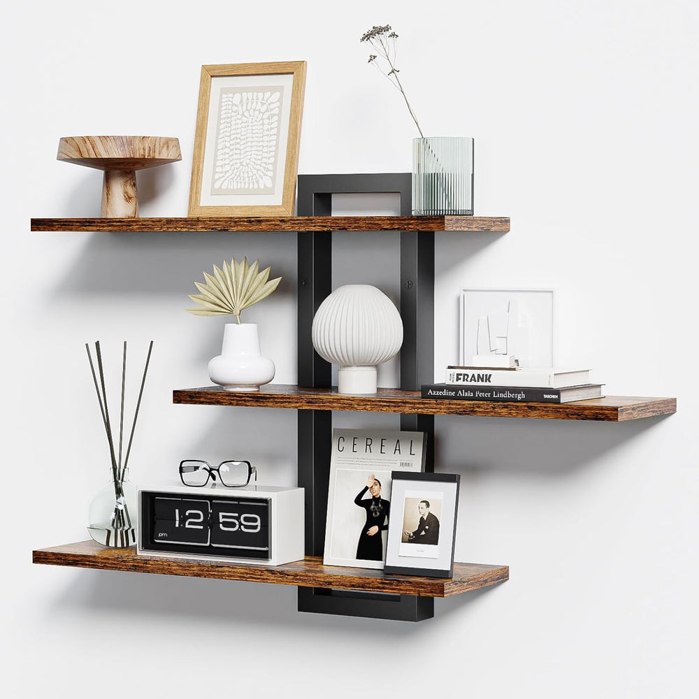 Homode Floating Shelves for Wall, Wood Wall Shelves for Bathroom
