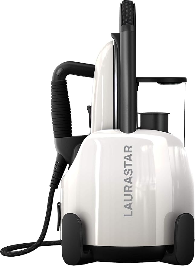Laurastar Lift White Steam Iron: 3in1 Iron, Steamer and Textile Purifier by LAURASTAR