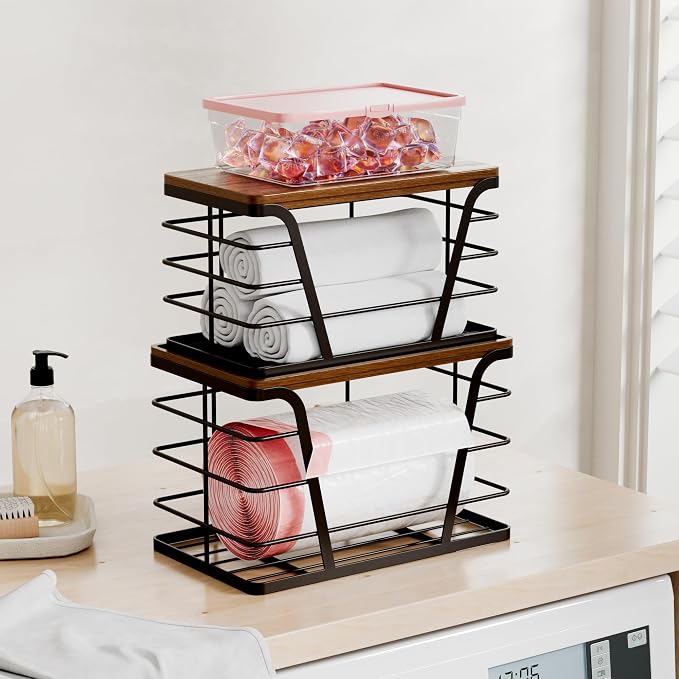 2 Pack Stackable Kitchen Organization, Counter Organizers and Pantry - Image 8
