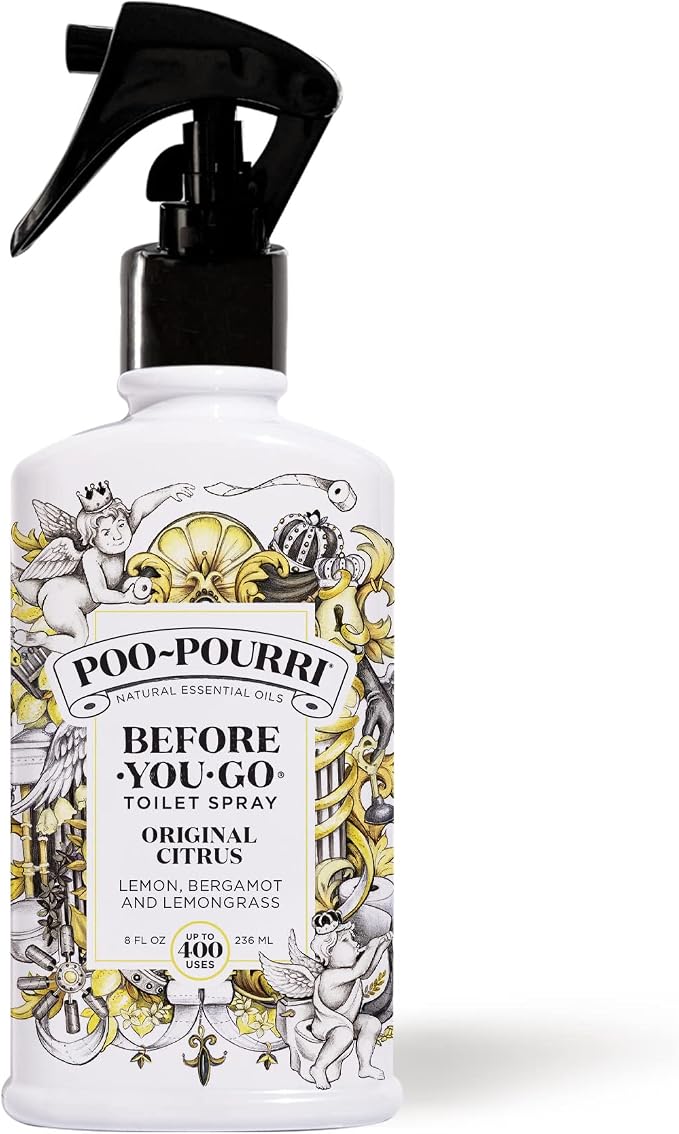 Poo-Pourri Before-You-Go Toilet Spray, Original Citrus, 8 Fl Oz, Bathroom Odor by %7EPourri