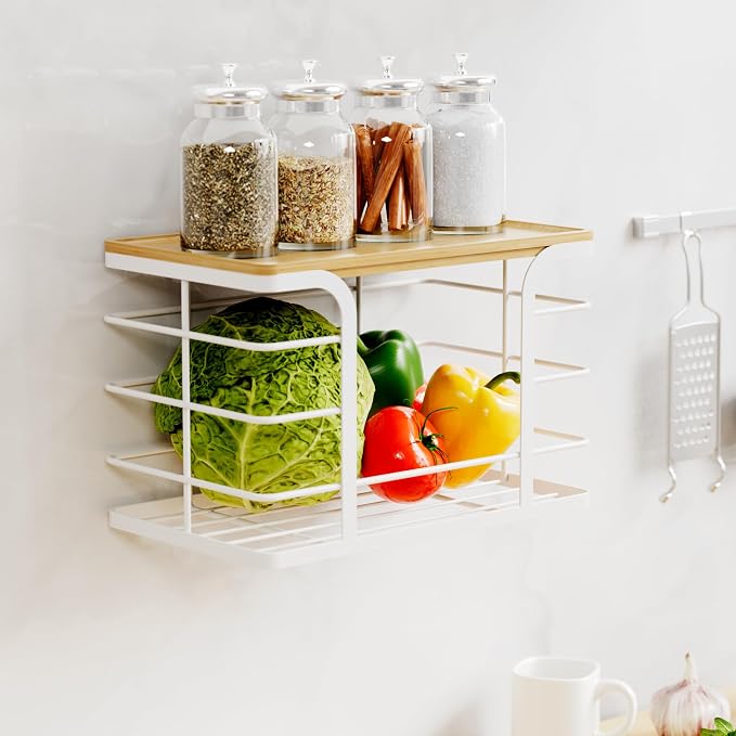 2 Pack Stackable Storage Kitchen Laundry Pantry Organizers, Trash Bag Holder - Image 5