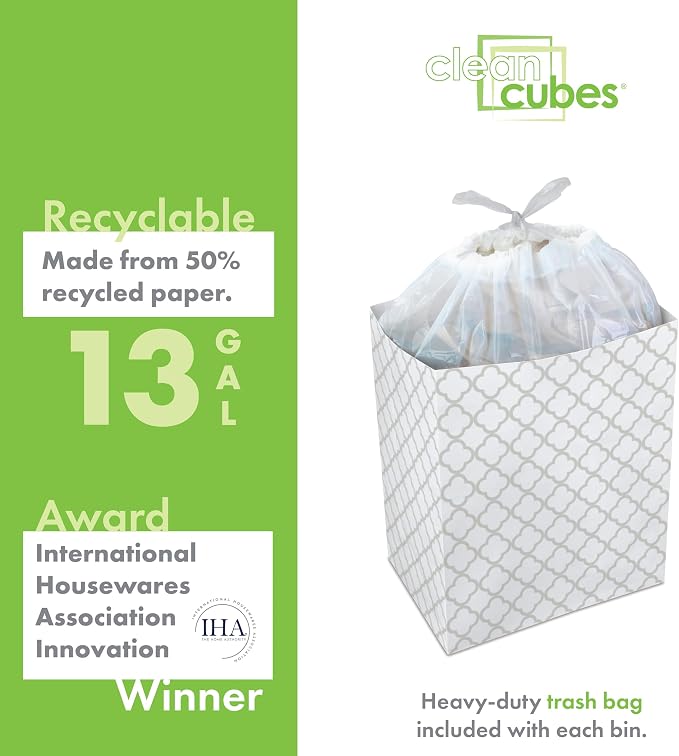 13 Gallon Disposable Pop-Up Trash Cans - Image 4