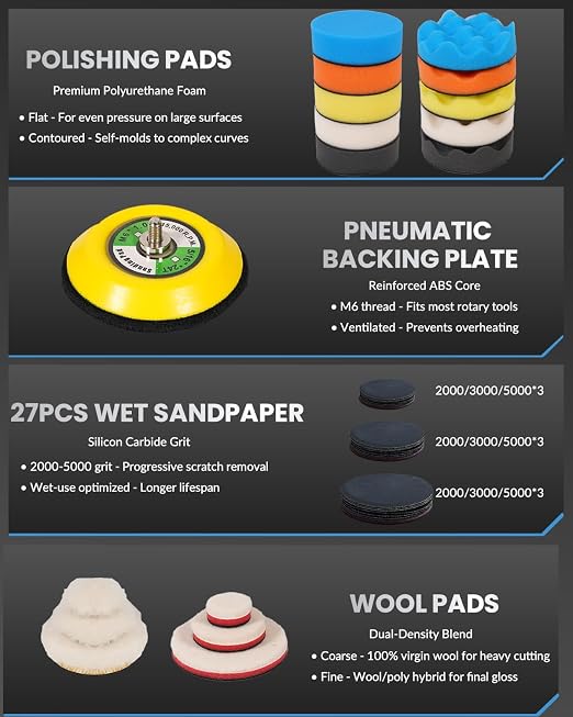 78PCS Drill Polishing Buffing Pads Kit - Image 4
