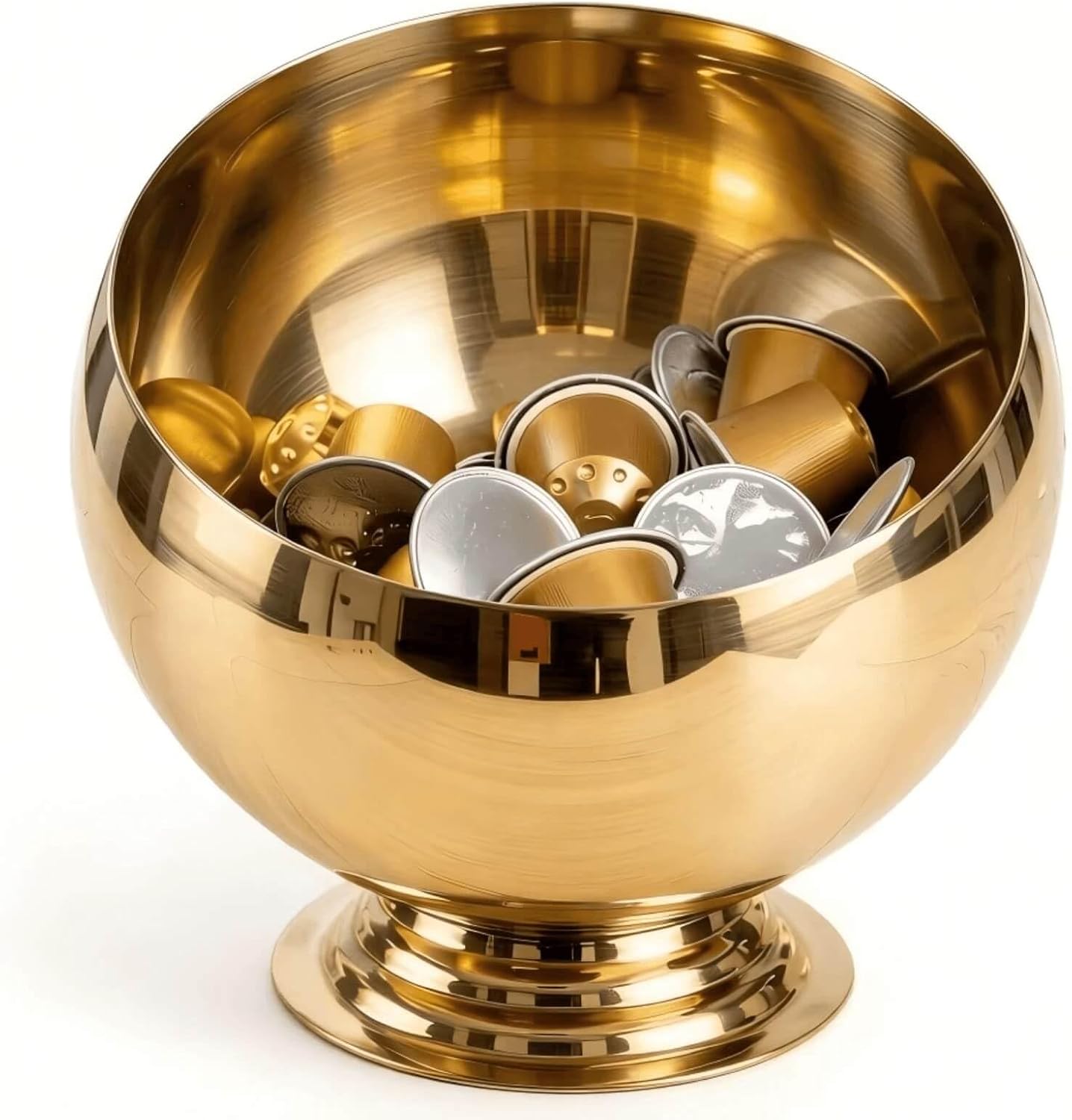 Coffee Pod Holder, Gold | Coffee Pod Storage, K Cup Holder, Espresso Pod Holder, Coffee Pod Organizer