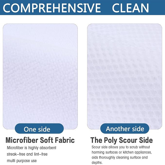 SINLAND Wholesale Microfiber Dish Cloth Best Kitchen Cloths Cleaning Cloths - Image 4
