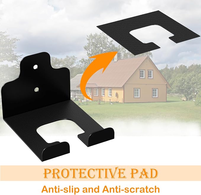 Garage Organizer Trimmer Rack, Wall Mounted Tool Hanger - Image 4