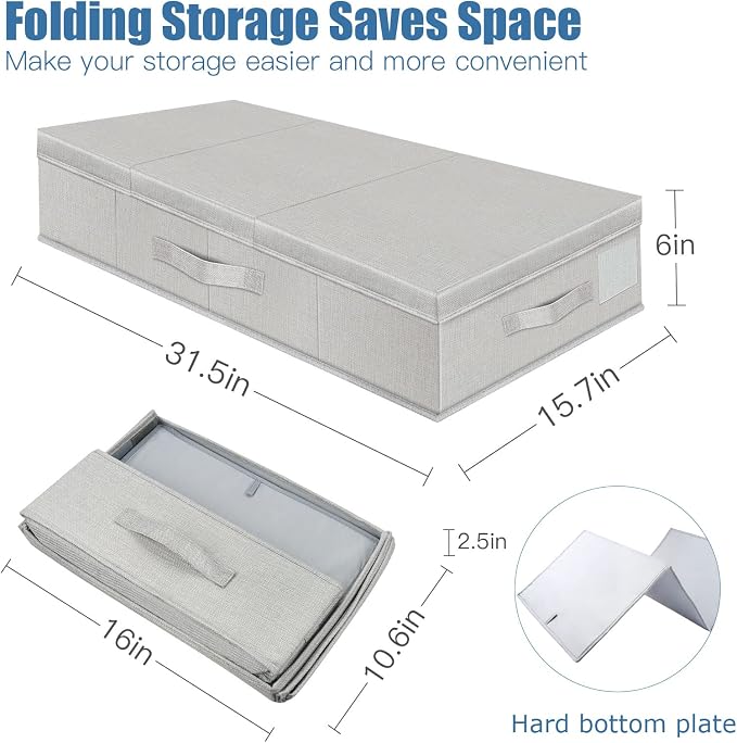 Underbed Storage Containers Bin - Image 2