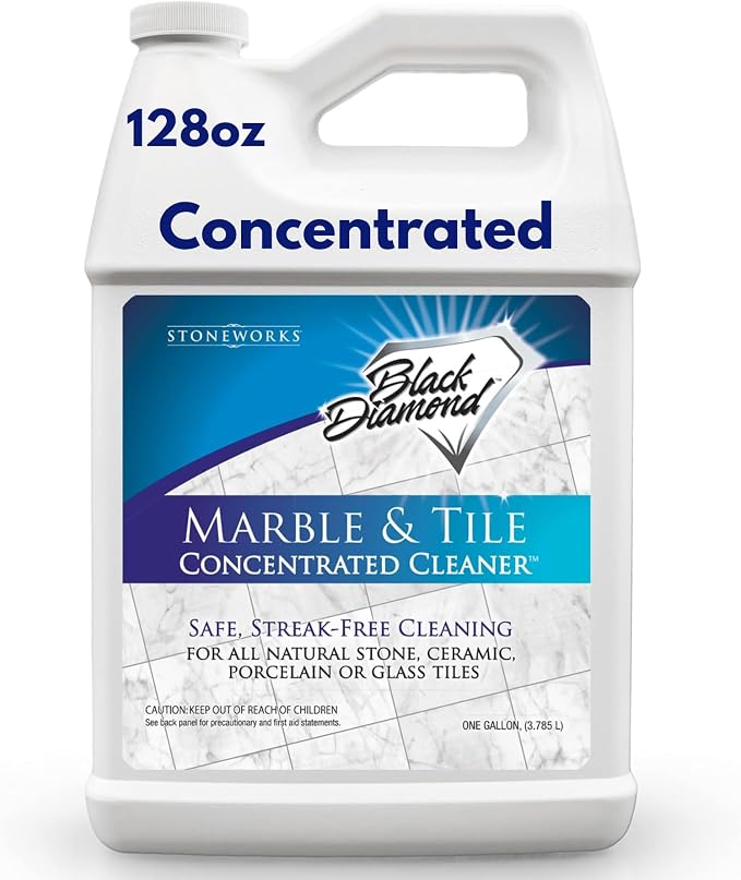 Black Diamond Stoneworks MARBLE & TILE FLOOR CLEANER. Great by BlackDiamondStoneworks