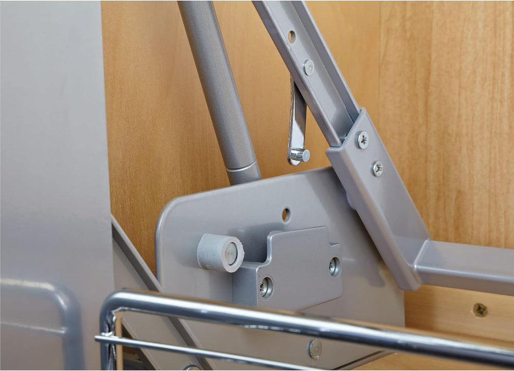 Rev-A-Shelf 24" Pull Down Heavy Duty Shelf Organizer, Chrome