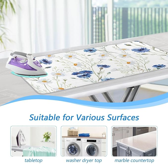 Ironing Mat Thickened Ironing Blanket Travel Portable Double-Side Using Ironing - Image 5