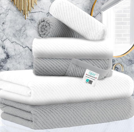 VOOVA & MOVAS Bathroom Towel Set by VOOVAMOVAS