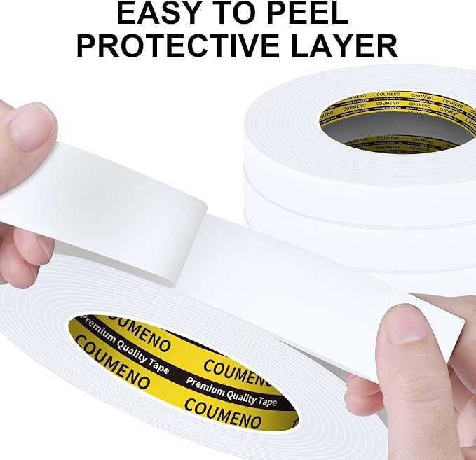 Single-Sided EVA Foam Tape, Single-Sided Sealing Strip Foam Pad Sponge Tape - Image 5