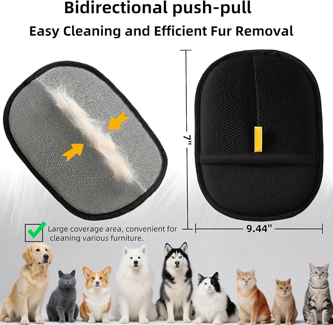 Electrostatic Pet Hair Removal Gloves - Image 5