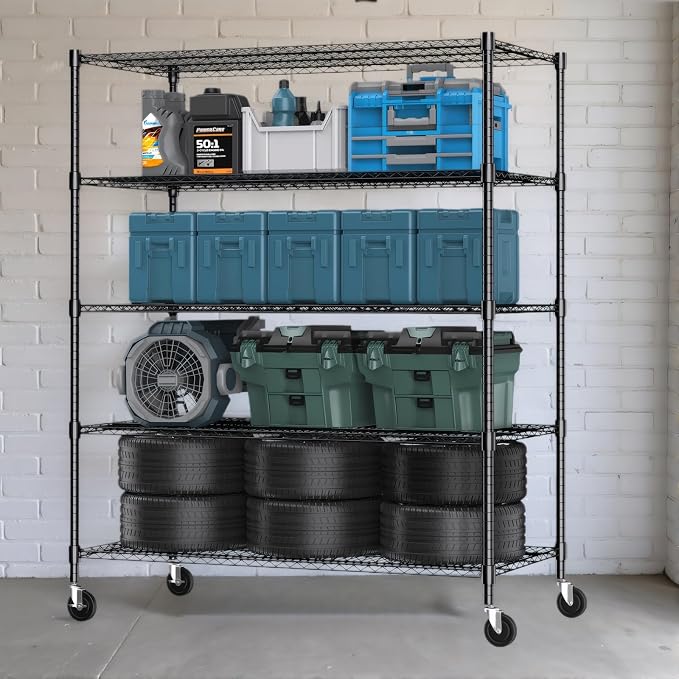 Himimi 5 Tier Wire Shelving - Image 4