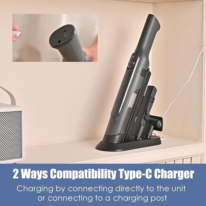 Handheld Vacuum Cordless, Super Lightweight 1.4lb - Image 4