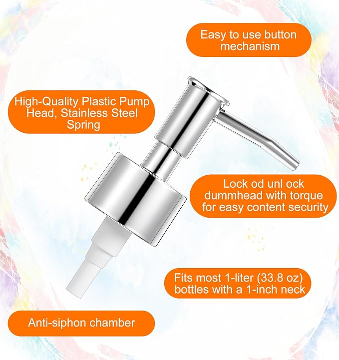 Soap Dispenser Replacement Pump, Hand Soaps - Image 2