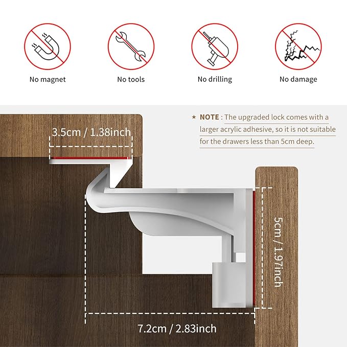 Cupboard Locks for Children - Image 6
