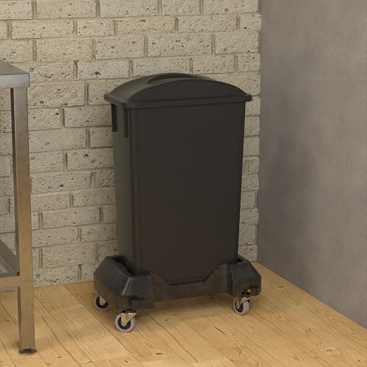 23 Gallon Black Slim Jim Trash Can - Image 4