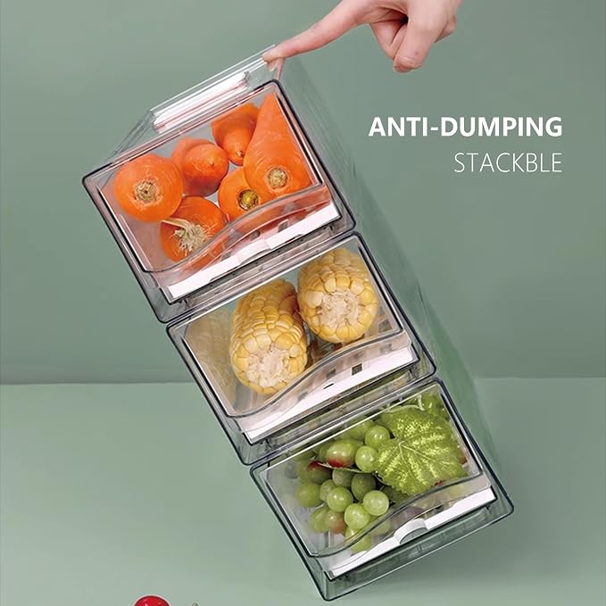 2 Pack Large Capacity Fruit Storage Containers - Image 6
