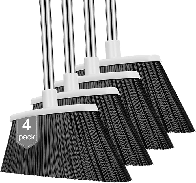 NACENA Heavy Duty Broom, 55 Inch Long Handle Outdoor Large Angle Brooms by NACENA