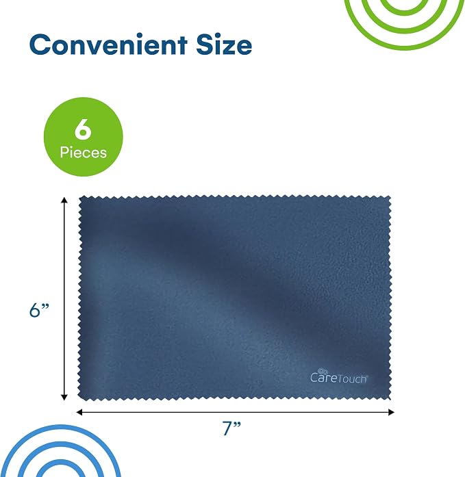 Care Touch Microfiber Cleaning Cloths, 6 Pack - Image 3
