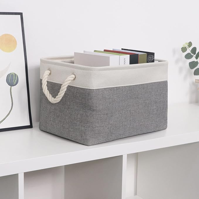 HNZIGE Large Fabric Storage Baskets - Image 7