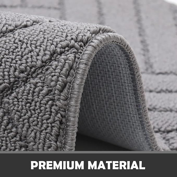 Door Mat Indoor, Non-Slip Rubber Backing Entry Rug & Door Mats, Low-Profile - Image 7