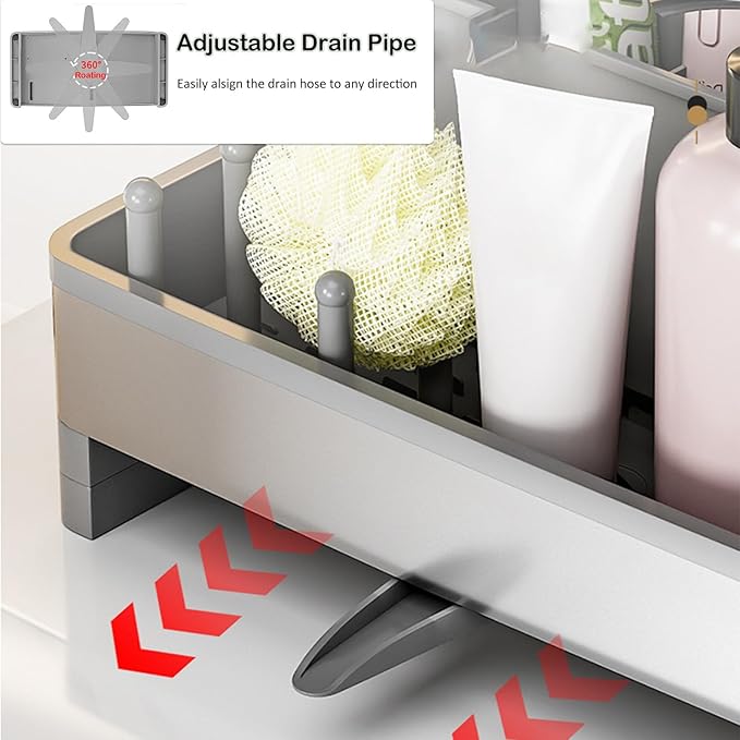Sponge Holder for Kitchen Sink, Sink Caddy Organizer - Image 7