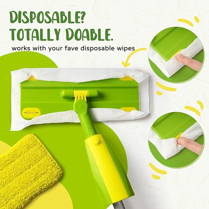 Toddler Spray Mop-Montessori Toys Mini Size Cleaning Mini Mop That Really Spray - Image 4