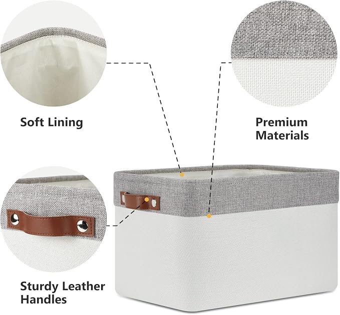 DULLEMELO Storage Baskets for Organizing, Decorative Storage Bins - Image 3