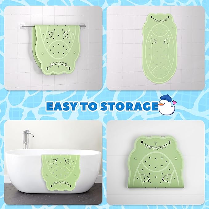 UNEEDE Dinosaur Kids Bathtub Mat - Image 7