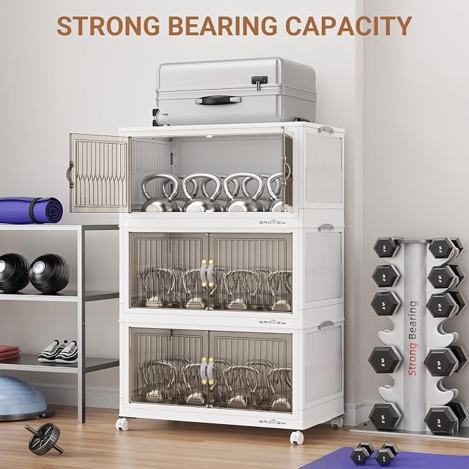 BROVIEW 600Qt Stackable Storage Bins - Image 8