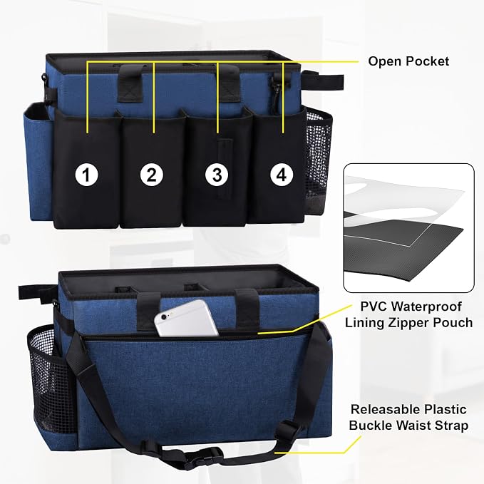Wearable Large Cleaning Caddy Bag - Image 3