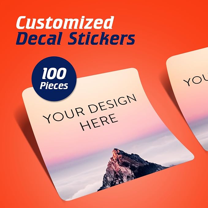 100 Custom Vinyl Stickers - Image 2