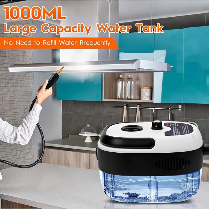 Steam Cleaner, 2500W High Handheld Steam Cleaner, 1L Portable Car Steam Cleaner - Image 4