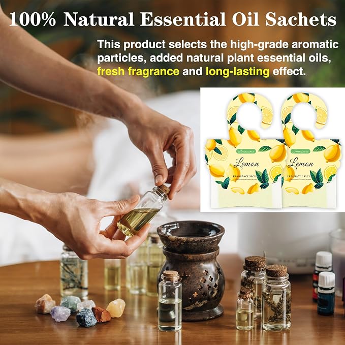 15 Packs Lemon Scented Sachets Bag - Image 2