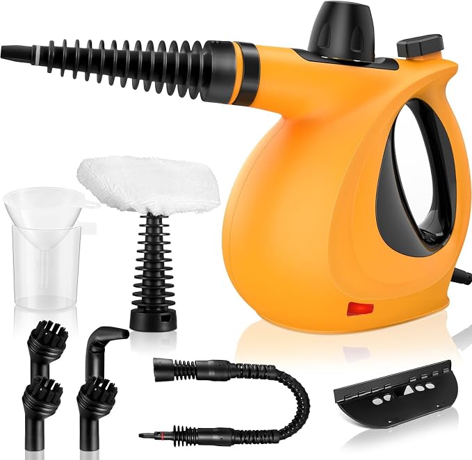 Handheld Steam Cleaner, Pressurized Multi-Surface Steam Cleaner by Unknown