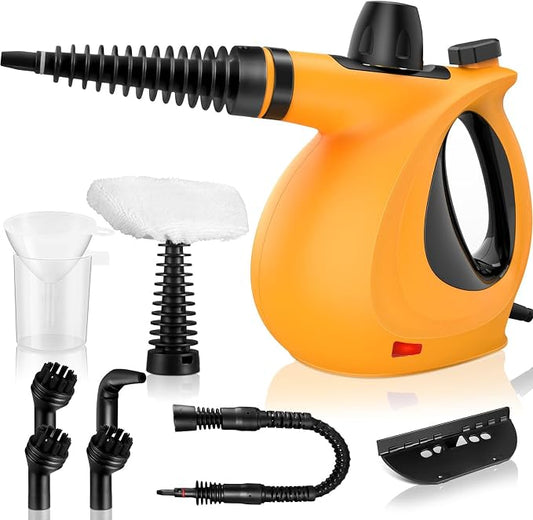 Handheld Steam Cleaner, Pressurized Multi-Surface Steam Cleaner by Unknown