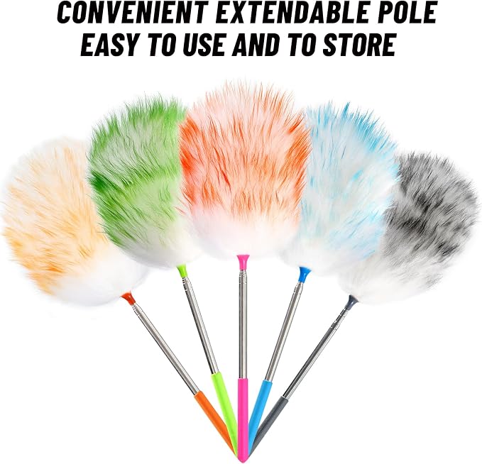5PCS Extendable Lambswool Duster - Image 6