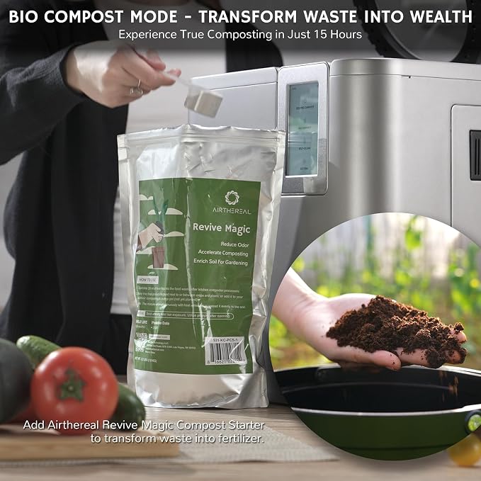 Airthereal Revive R800 5L Smart WiFi Electric Kitchen Composter - Image 7
